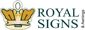 Pflugerville Awning Signs royal signs logo 300x108